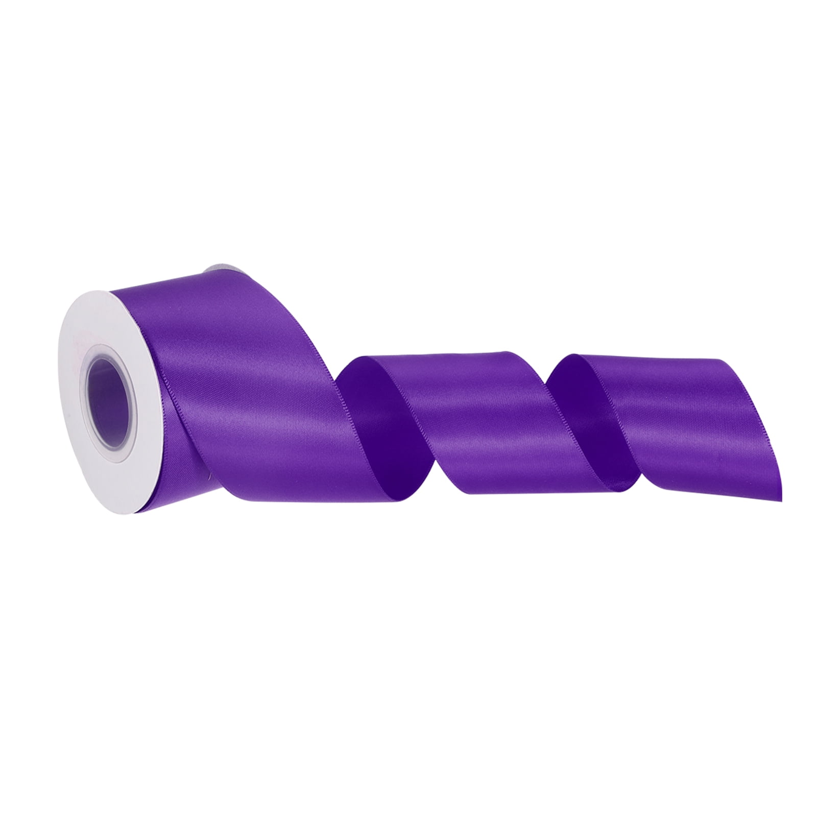 Uxcell 2 Inch 10 Yard Satin Ribbon Grosgrain Thin Solid Silk Wedding ...