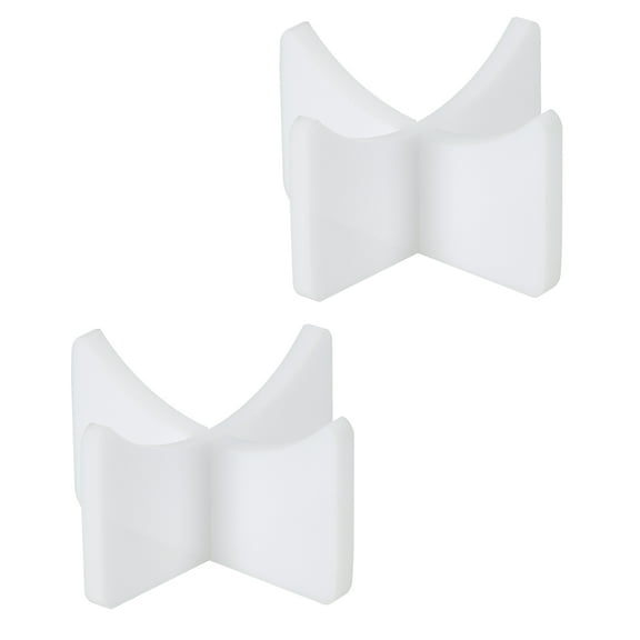 Uxcell 2 Inch Acrylic Ball Display Stand Holder for Softball Baseball Tennis White 2 Pack