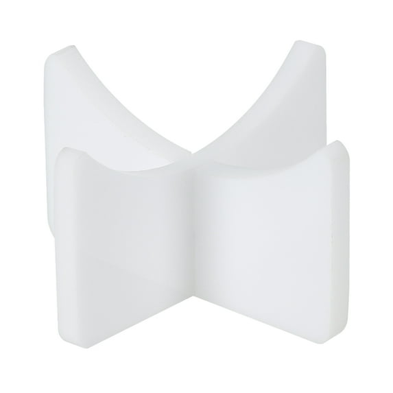 Uxcell 2 Inch Acrylic Ball Display Stand Holder for Softball Baseball Tennis White