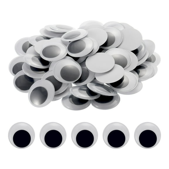 Uxcell 2 Inch Googly Eyes, 100 Pcs