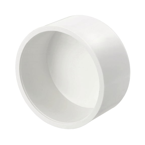 Uxcell 2 Inch PVC Pipe End Cap Fitting, Pipe End Cap Plug Adapter - for DIY Furniture/Greenhouse/Irrigation Pipe Fitting Socket Connect, SCH 40-Heavy Duty PVC Coupling Adapter