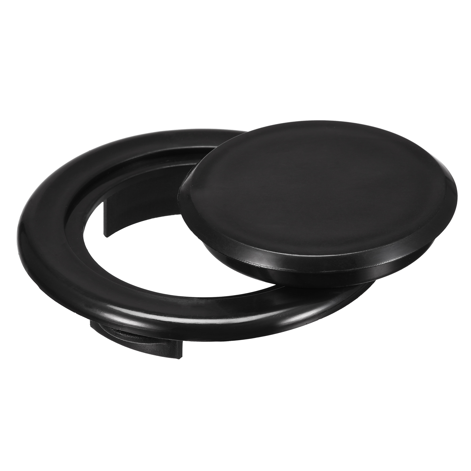 Uxcell 2 Inch PVC Standard Size Patio Table Umbrella Hole Ring and Cap ...