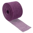 thumbnail image 1 of Uxcell 2 Inch x 11 Yards Jute Crafts Party Wrapping Decoration Burlap Fabric Ribbon Dark Purple, 1 of 6