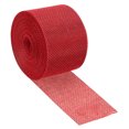 thumbnail image 1 of Uxcell 2 Inch x 11 Yards Jute Crafts Party Wrapping Decoration Burlap Fabric Ribbon Red, 1 of 6