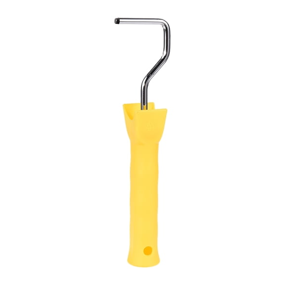 Uxcell 2 Inches Plastic Handle for Wall Repair Painting Mini Paint Roller Frame