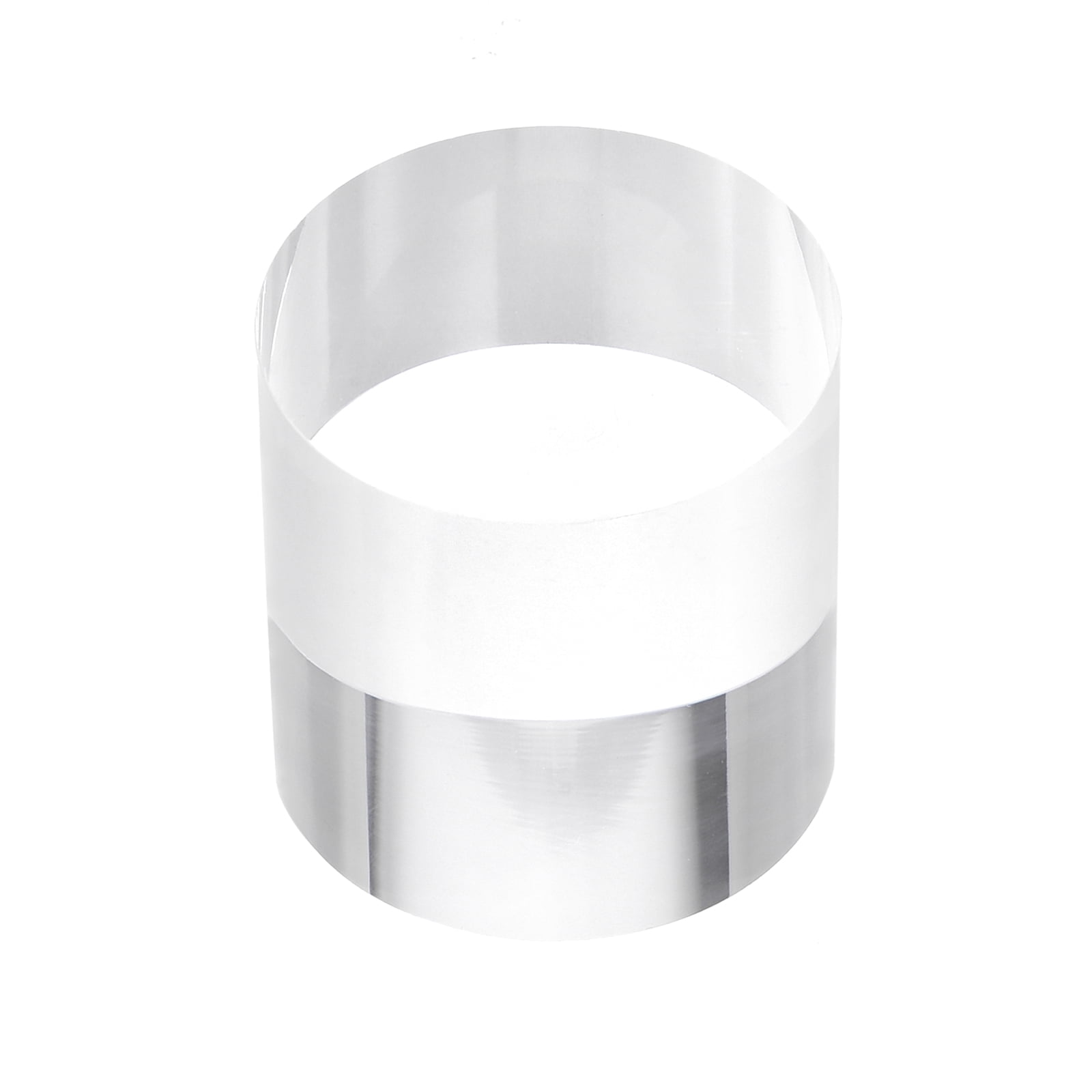 Uxcell 2 Inches x 2 Inches Clear Acrylic Solid Cylinder Round Display ...