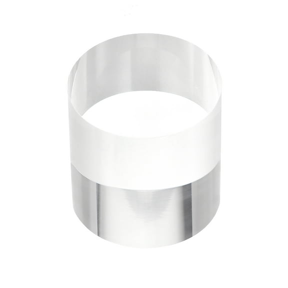 Uxcell 2 Inches x 2 Inches Clear Acrylic Solid Cylinder Round Display Riser