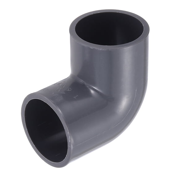 Uxcell Duct Connector, Plastic Dryer Hose Connector Pipe Fitting Adapter Coupling 2" Gray