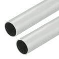 thumbnail image 1 of Uxcell 2 PCS 304 Stainless Steel Tubing, 15mm OD 0.5mm Wall Thickness 254mm Long Round Metal Pipe Steel Tube for Industrial Machinery, 1 of 6
