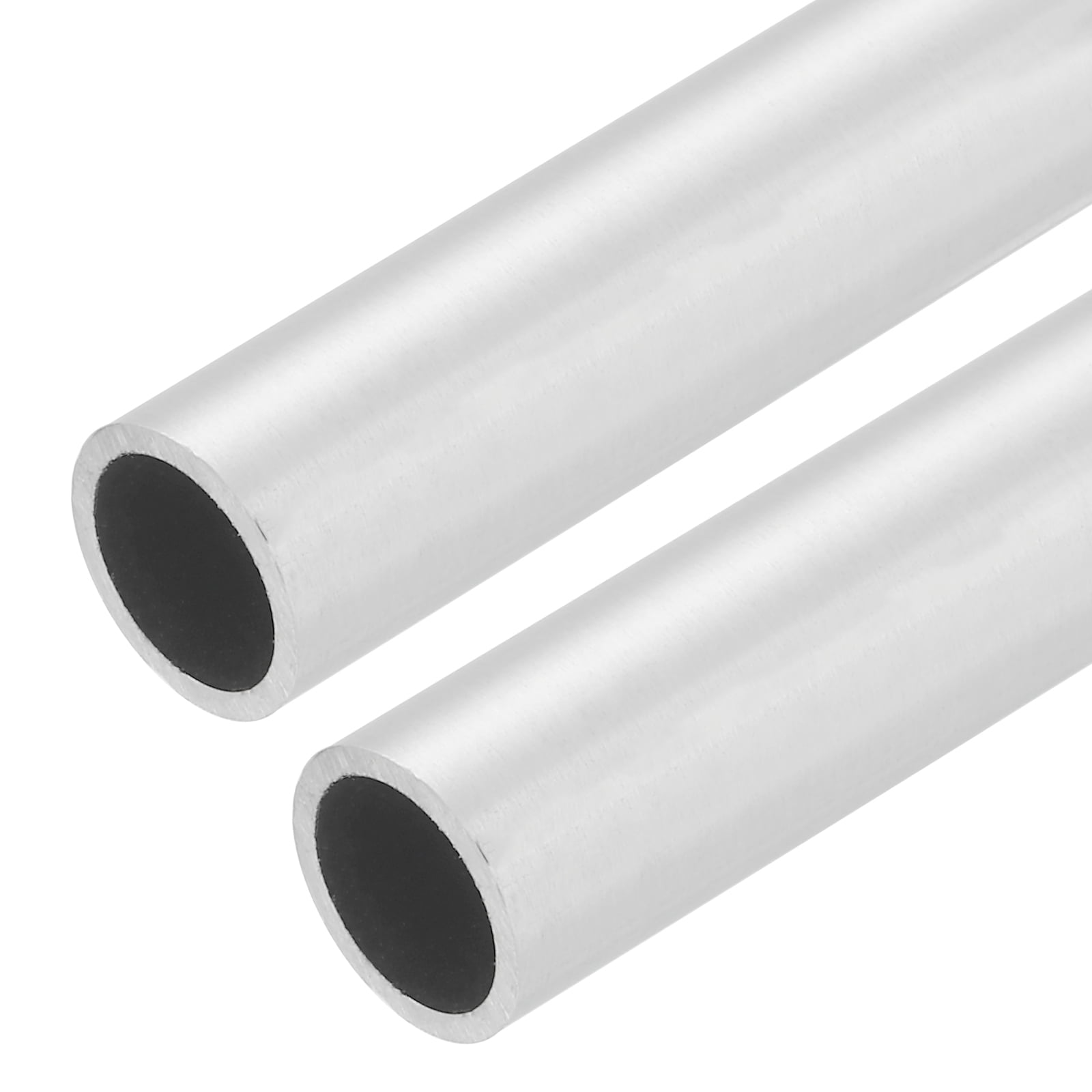Uxcell 304 Stainless Steel Round Tubing - 3mm OD, 0.6mm Wall, 250mm Length, Seamless Straight Pipe (2 Pcs)