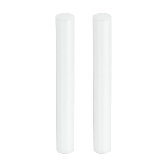 Uxcell 2 PCS Nylon Drift Punch Rod 15/32" Dia. Nylon Front Sight Drift Punch Removal Tool for Non-marring Non-sparking Punching