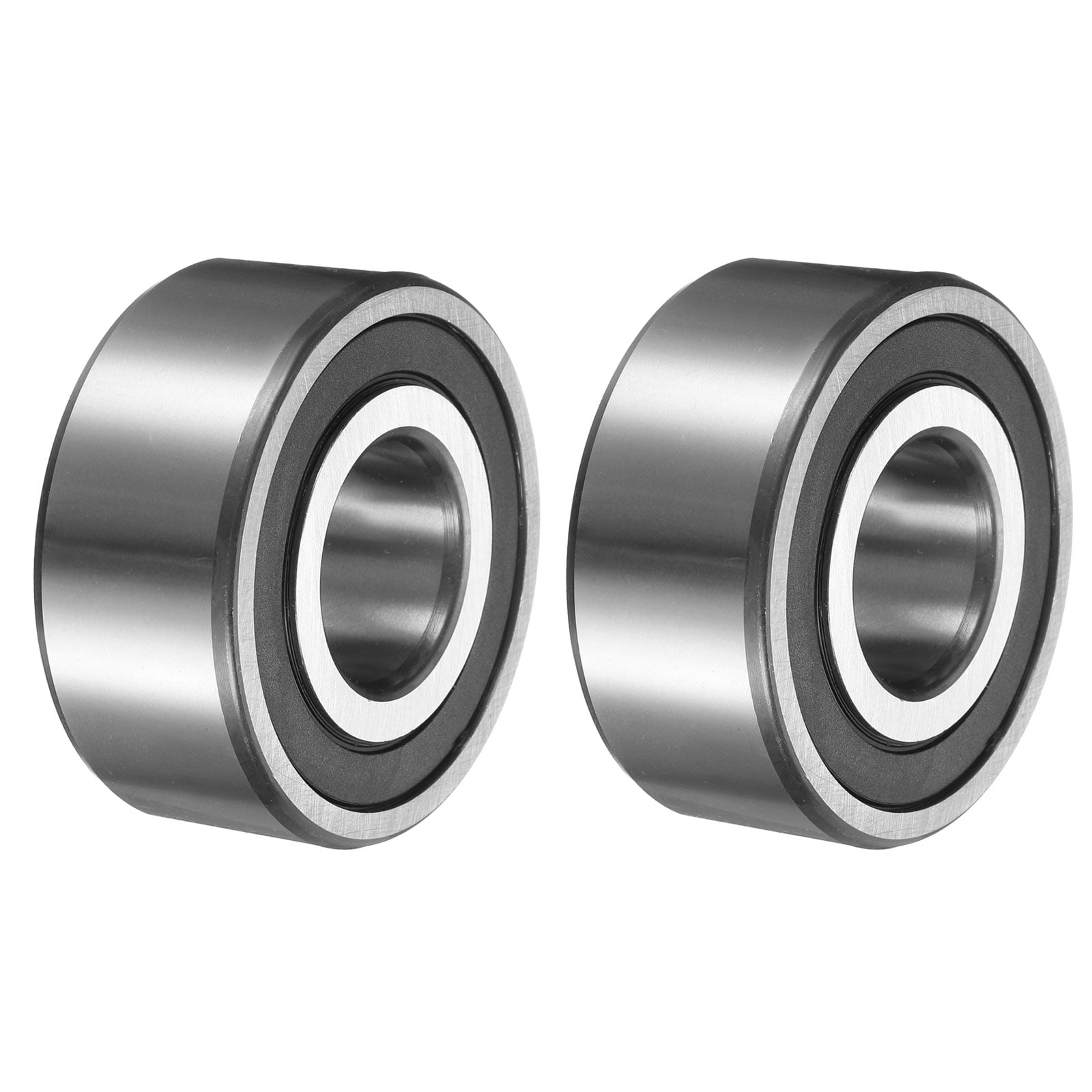 Uxcell 2 Pack 3306-2RS/5306-2RS Double Row Sealed Angular Contact Ball Bearing, 30 x 72 x 30.2mm Ball Bearings for Electric Motor, Pumps, Compressors, Agricultural Machinery