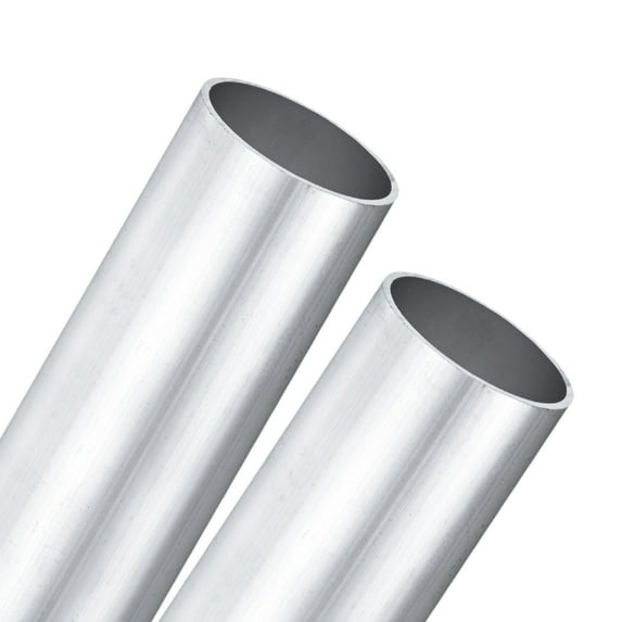 Uxcell 2-Pack 6063 Aluminum Round Tube, 35mmx38mm(IDxOD) 100mm Length Straight Tubing