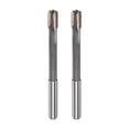 thumbnail image 1 of Uxcell 2 Pack 8.7mm H7 C1/K30 Tungsten Carbide Tip Straight Flutes Lathe Machine Chucking Reamers, 1 of 5