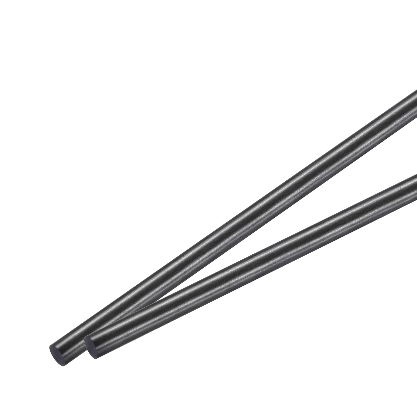 Solid Carbon Fiber Rod - 6mm Diameter X 1000mm Length, Pultruded, Black Matte