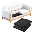 thumbnail image 1 of Uxcell 2 Pack Couch Cushion Support, 20" x 20" Curved Sofa Support Board for Sagging Cushion Seats, Foam Furniture Seat Sagging Replacement, Black, 1 of 7