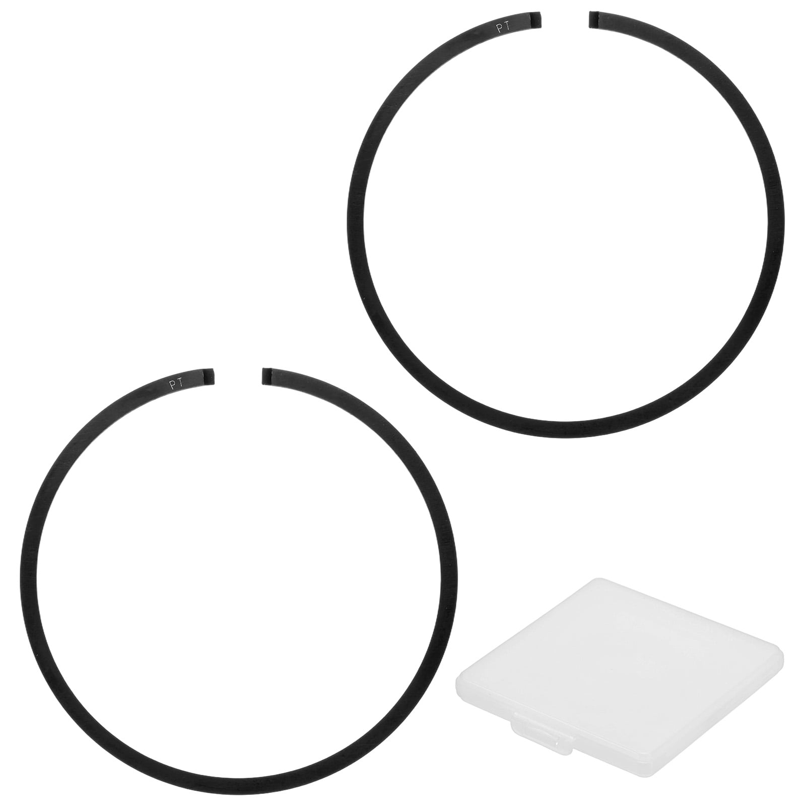 Engine Inner Rings Set Uxcell 2-Pack Engine Piston Rings Kit, 54mm x 1.5mm Thick Ductile Iron ...