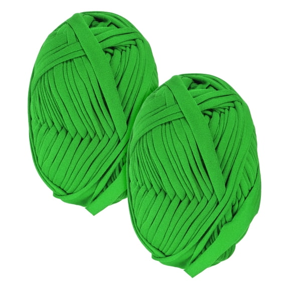 Uxcell 2-Pack Garden Twine, 98 Feet Stretchy Gardening Tape for Climbing Plants/Tomatoes/Fruit Trees/Gardeners, Green Cloth Plant Ties [Green]