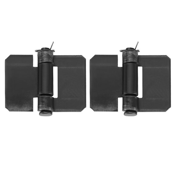 Uxcell 2 Pack Heavy Duty Weldable Hinges, 2.83" x 3.46" x 0.15" Weld on Butt Hinge Corrosion and Rust Resistant Folding Metal Gate Hinges for Trailer Doors
