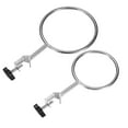 thumbnail image 1 of Uxcell 2-Pack Laboratory Retort Support Ring Clamp 75mm 90mm Stainless Steel for Lab, 1 of 6