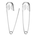 thumbnail image 1 of Uxcell 2-Pack Large Safety Pin, 5.4 In(137mm) Zinc Alloy Heavy Brooch Pin for Sewing ClothesDecorative Safety Pins [Gold Tone], 1 of 7