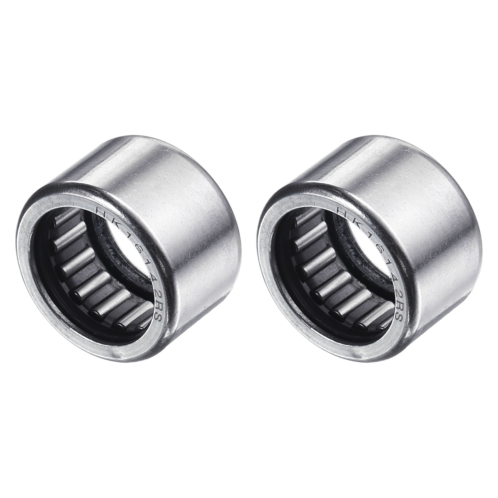 QUARKZMAN 2x Nadellager HK1614 – 16x22x14 Mm, Lagerstahl, Offen, Für Rasentraktor, Mäher & Co.