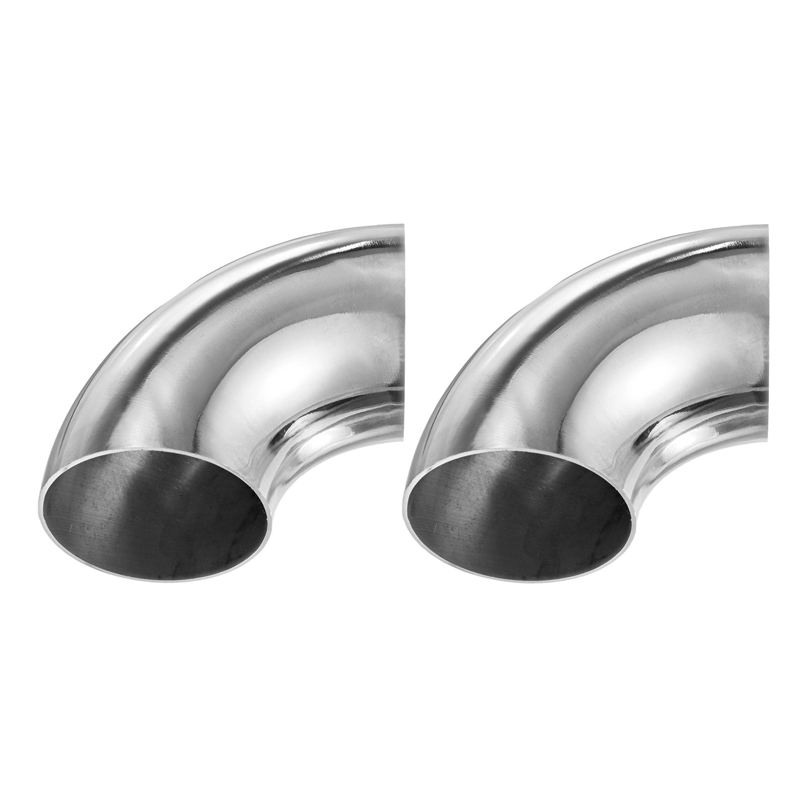 Uxcell 2-Pack OD 3 Inch 90 Degree Mandrel Bend Elbow, Thicken 2 mm 304 ...