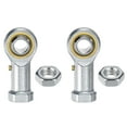 thumbnail image 1 of Uxcell 2-Pack PHS10 Rod End Bearing, M10*1.5 Right Thread Female Thread Steel Joint Rod Ends W Jam Nuts, 1 of 7