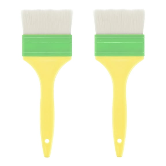 Uxcell 2-Pack Pastry brush, Wool Basting Brush for Cooking BBQ Oil Brush [2.95"]