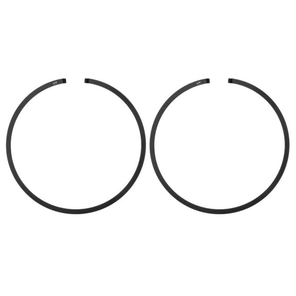 Uxcell 2-Pack Piston Ring Set 48mm x 1.5mm Standard Piston Ring Black Piston Rings Electric Saw Replaces