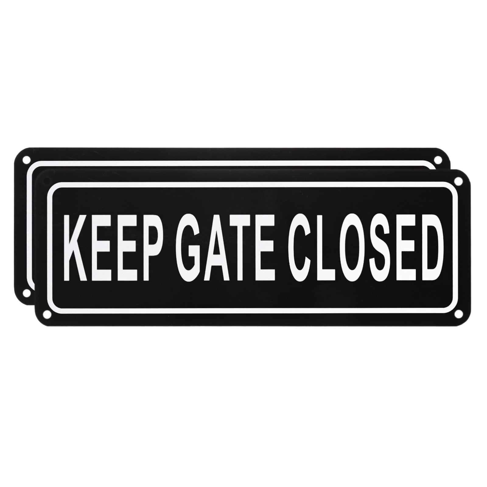 ※本日終了　LIFE OVER GROUND リルドロシー Uxcell 2-Pack Please Keep Gate Closed, 10