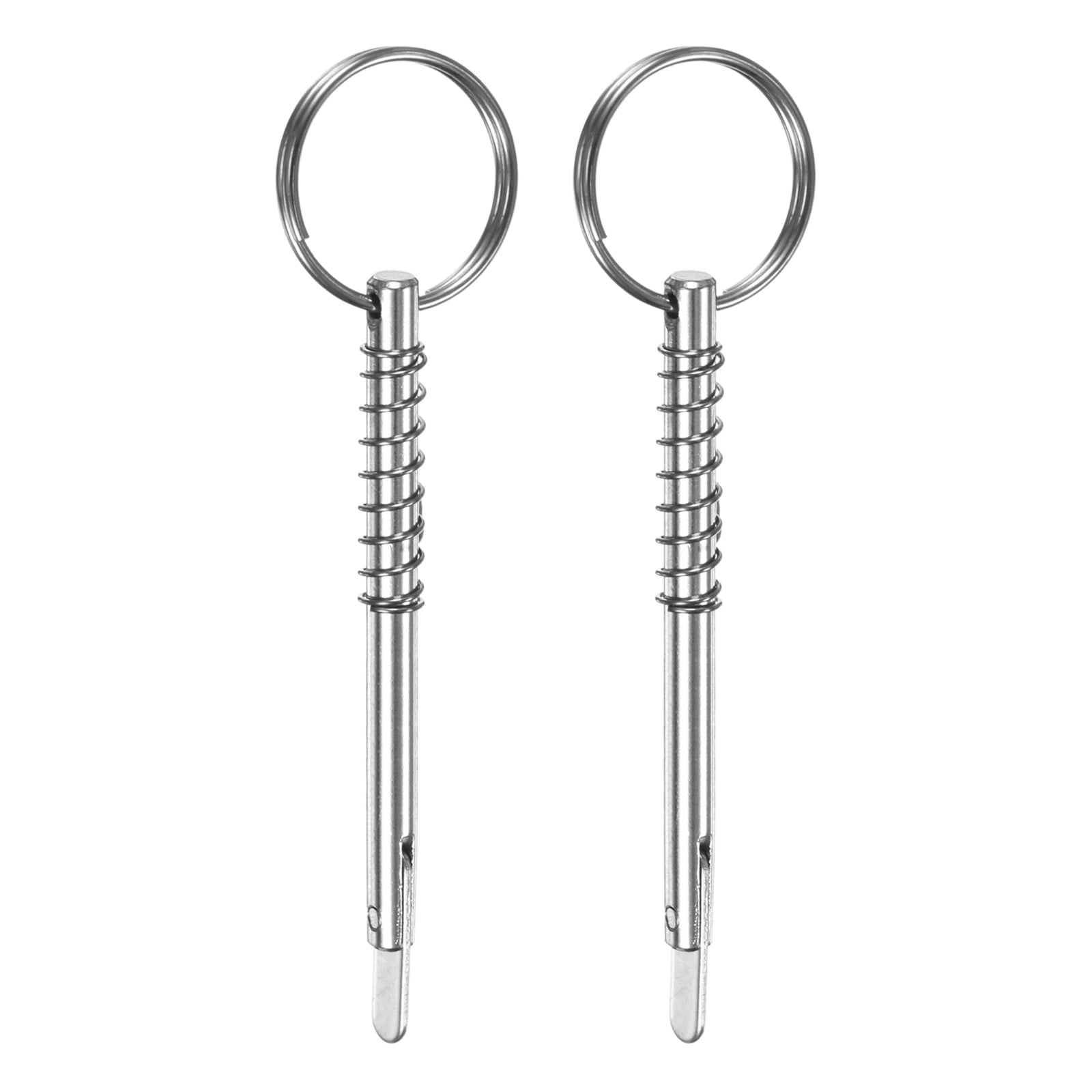 Uxcell 2-Pack Quick Release Pins, 316 Stainless Steel 5mm Dia., 67mm ...