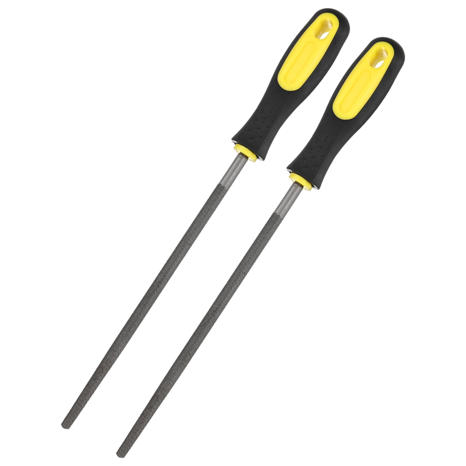 Uxcell 2-Pack Round Metal File 8 Inch, High Carbon Steel File Hand W ...