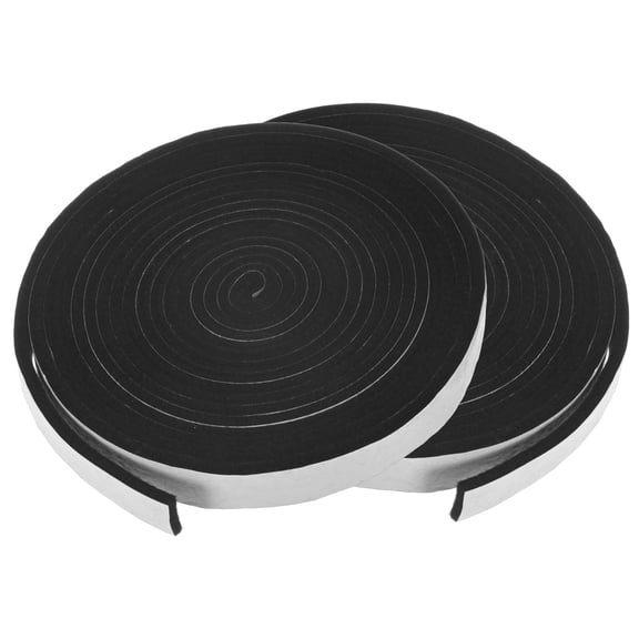 Uxcell 2-Pack Smoker Gasket Seals, 0.8" x 0.2" 16.5FT Grill Gasket Tape for BBQ Lid [Black White]