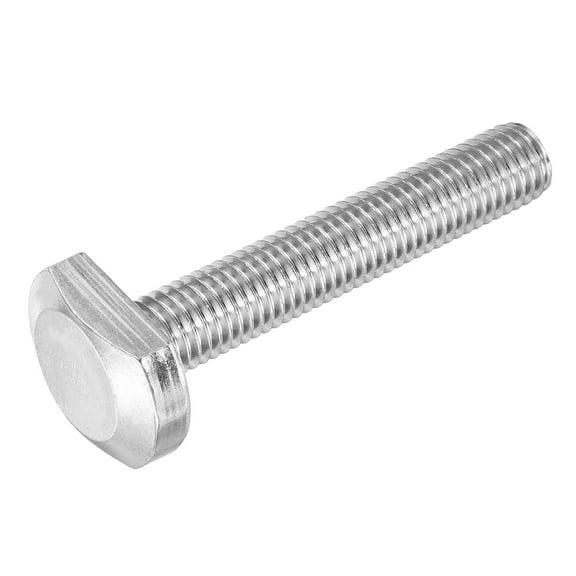 Uxcell 2 Pack T Slot Drop-in Bolt, M12 x 70mm T-Slot Bolts 304 Stainless Steel t Shape Stud Sliding Screw Hammer Head T-Bolt for Track Aluminum Alloy Rack Assembly