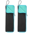 thumbnail image 1 of Uxcell 2-Pack Wet Umbrellas Bags, 12.6x4.9 Inch Portable Waterproof Oxford Cloth Reversible Folding Umbrellas Sleeve Cover [Sky Blue], 1 of 7