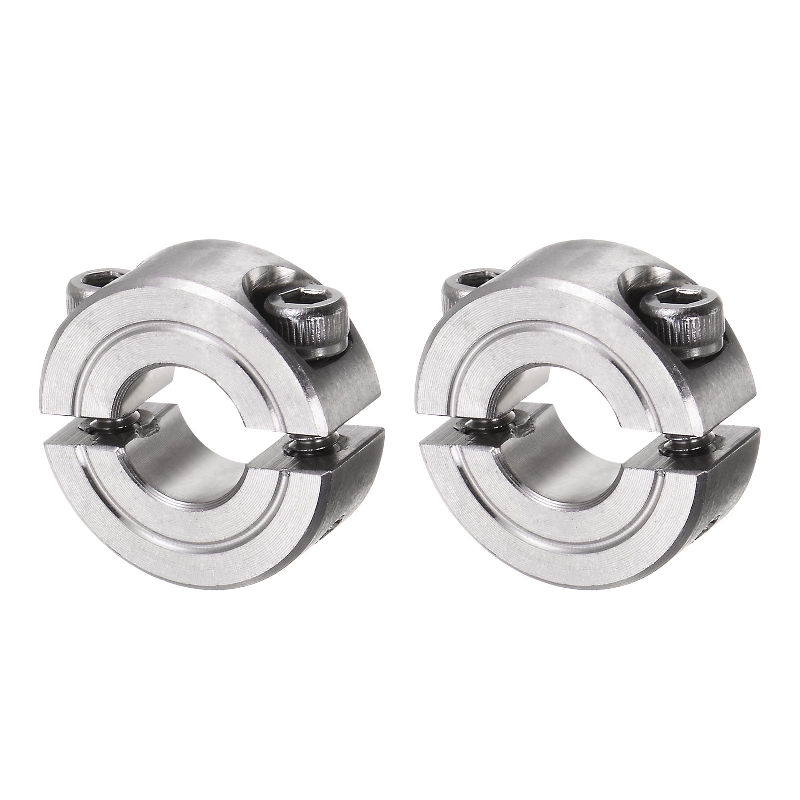 Uxcell 2 Packs Double Split Shaft Collar 3/8 Bore Two-Piece
