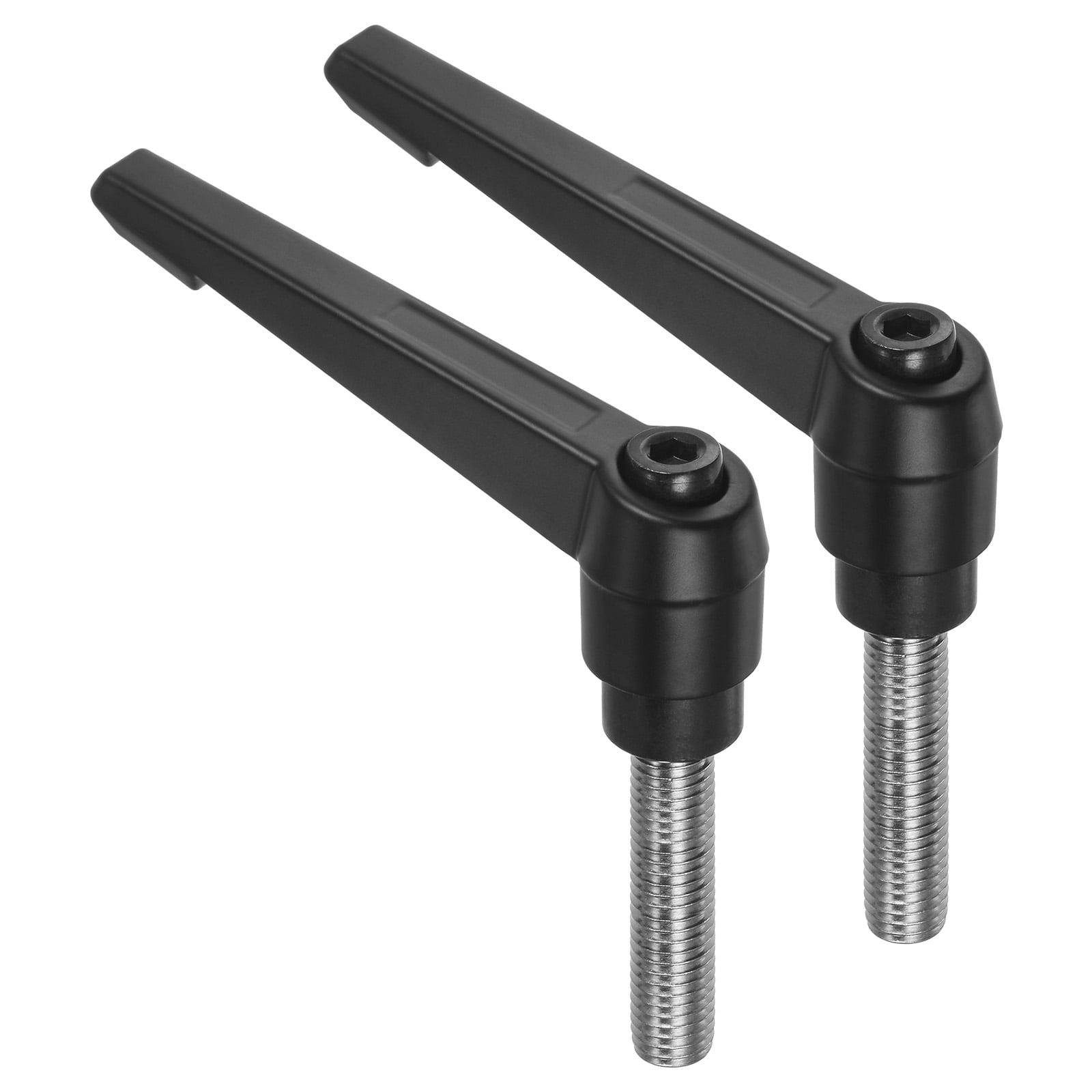 Uxcell 2 Packs M12 x 50mm 304 Stainless Steel Male Thread Adjustable ...