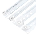 thumbnail image 1 of Uxcell 2 Pair Drawer Slides, 18 Inch Soft Close Drawer Slide Heavy Duty Side Bottom Mount Drawer Glides Replacement for Cabinet Dresser Drawers, 1 of 7