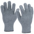 thumbnail image 1 of Uxcell 2-Pair Microfiber Dusting Glove for Plant, 7x10 cm/2.8x3.9 Inch Reusable Leaf Cleaning Mitten for Plants [Gray], 1 of 7