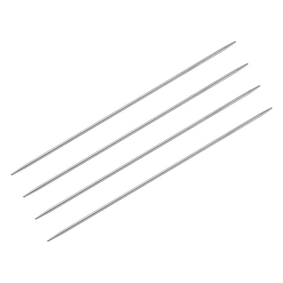 Uxcell 2 Pairs 3.2mm Double Pointed Knitting Sweater Needle Set, 9.84 Inches Length