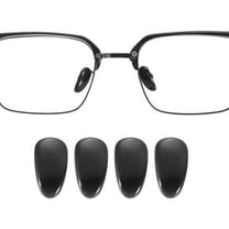 Eyeglass Nose Pad Thickness Anti-Slip Glasses Nose Grips for Plastic Frames Black