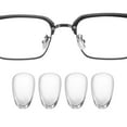 thumbnail image 1 of Eyeglass Nose Pad Thickness Anti-Slip Glasses Nose Grips for Plastic Frames Silver, 1 of 7