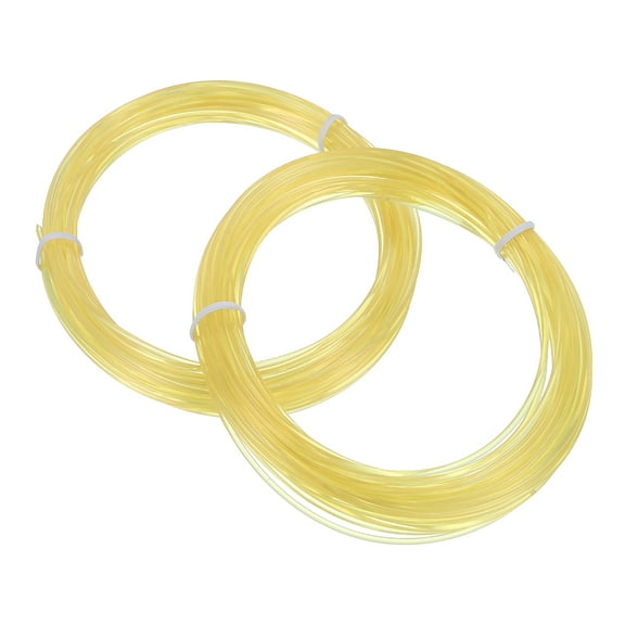 Uxcell 2 Pcs 3D Pen Filament, 1.75mm Dia 33ft Length PLA 3D Printing Pen Filament Refills for 1.75mm 3D Printing Pen, Clear Yellow