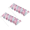 thumbnail image 1 of Uxcell 2 Pcs Dance Ribbons, 78.7 Inch Sparkly Gymnastics Ribbon Streamers with White Wand for Gymnastics Artistic, Pink, 1 of 7
