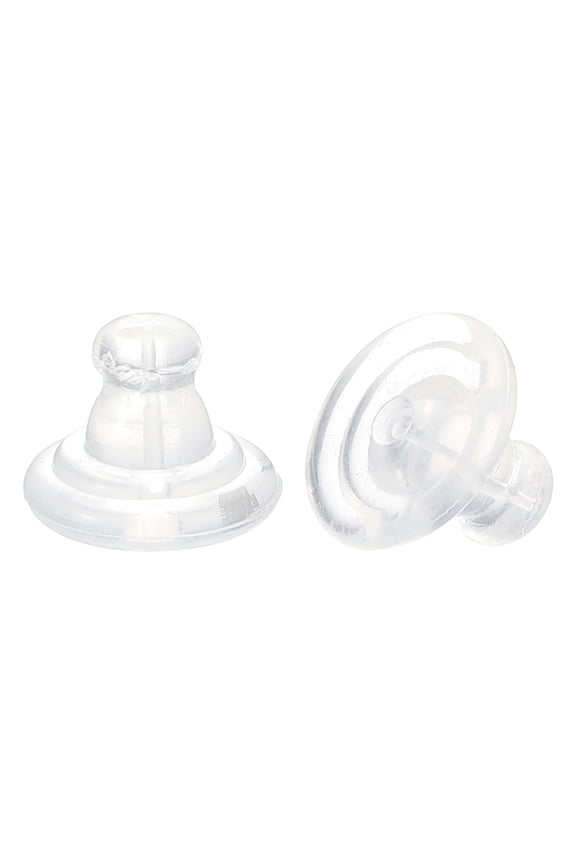 2 Pcs Earring Backs for Studs, 925 Silver Sterling Earring Backs Replacements