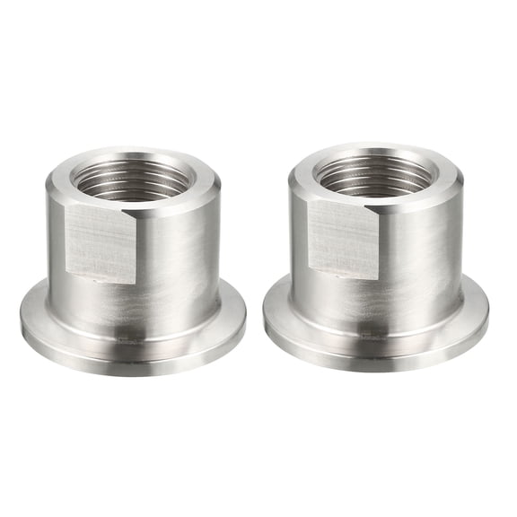 Uxcell 2 Pcs Female Thread 1/2" NPT Pipe Fitting to Clamp OD 40mm Ferrule