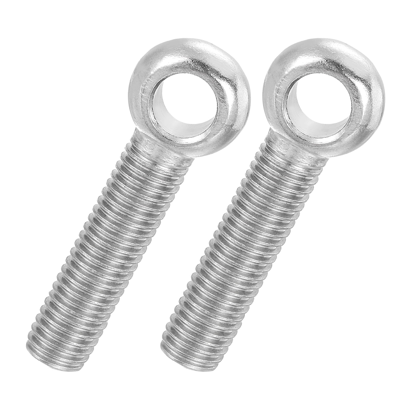 Large Thread Rigging Bolt Uxcell 2 Pcs M14x60mm Shoulder Swing Lifting Eye Bolt, 304 Stainless ...