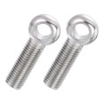 thumbnail image 1 of Uxcell 2 Pcs M20x70mm Shoulder Swing Lifting Eye Bolt, 304 Stainless Steel Metric Full Thread Fisheye Eye Slip Hole Screw Rigging Bolt Metal Fasteners Screws, Silver Tone, 1 of 7