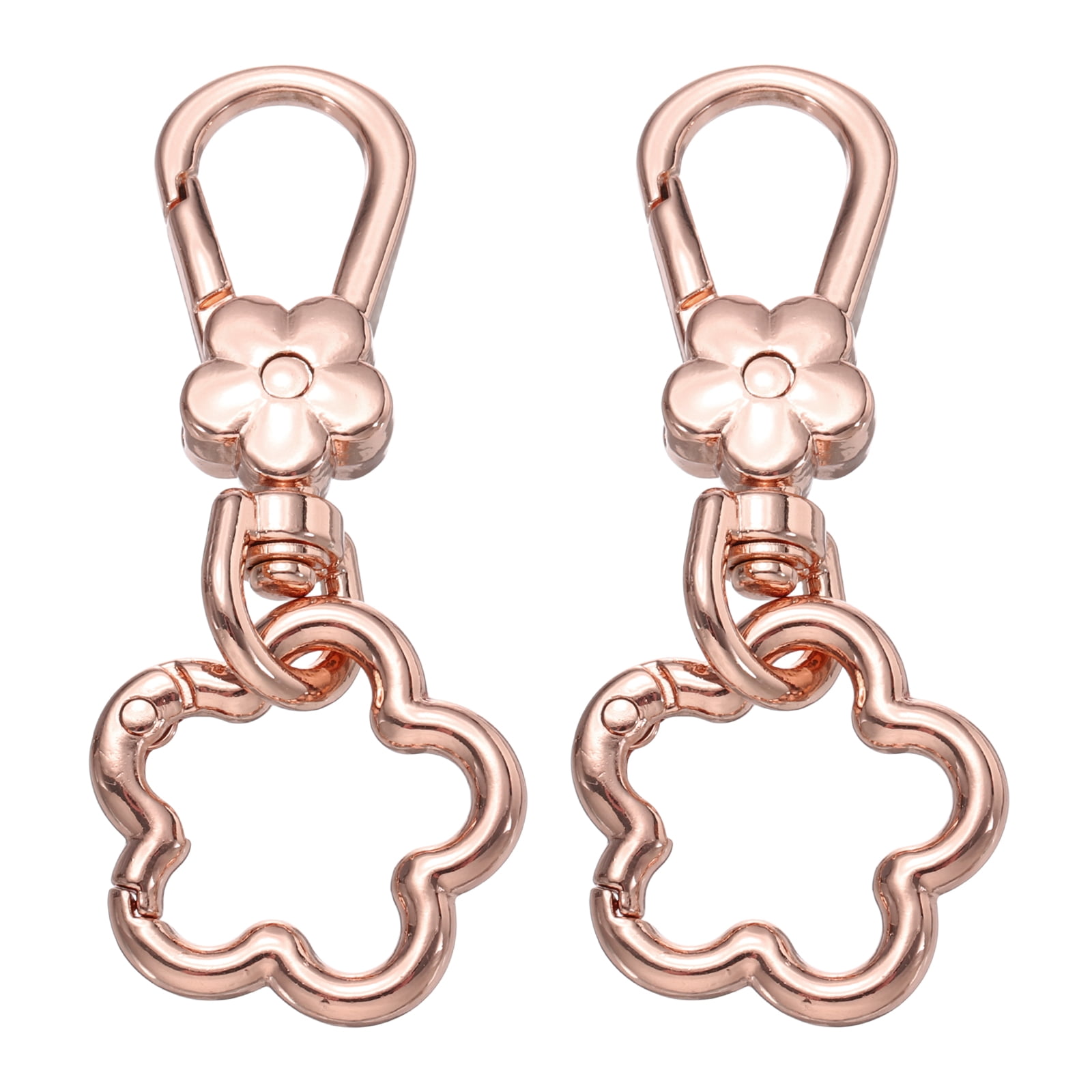 Uxcell-2-Pcs-Metal-Keychain-